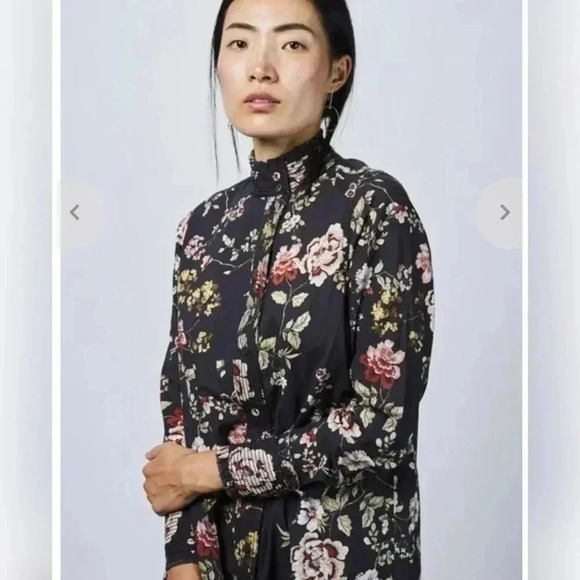 HANNES ROETHER Floral Dress With Pockets Like New Size XL - Picture 5 of 5